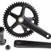 BLB Brick Lane Bikes Garniture De Manivelle Notorious Track -Magasin De Vélo 0019067 blb notorious track crankset black