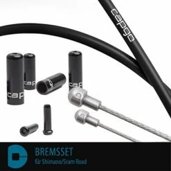 CAPGO Jeu De Freins Pour Shimano/Sram Road - Noir