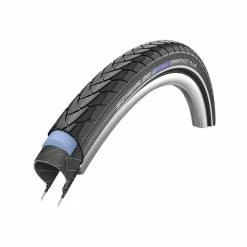 Schwalbe Pneu Marathon Plus - 26x2.00 Inch - SmartGuard - Bandes Réfléchissantes - Noir