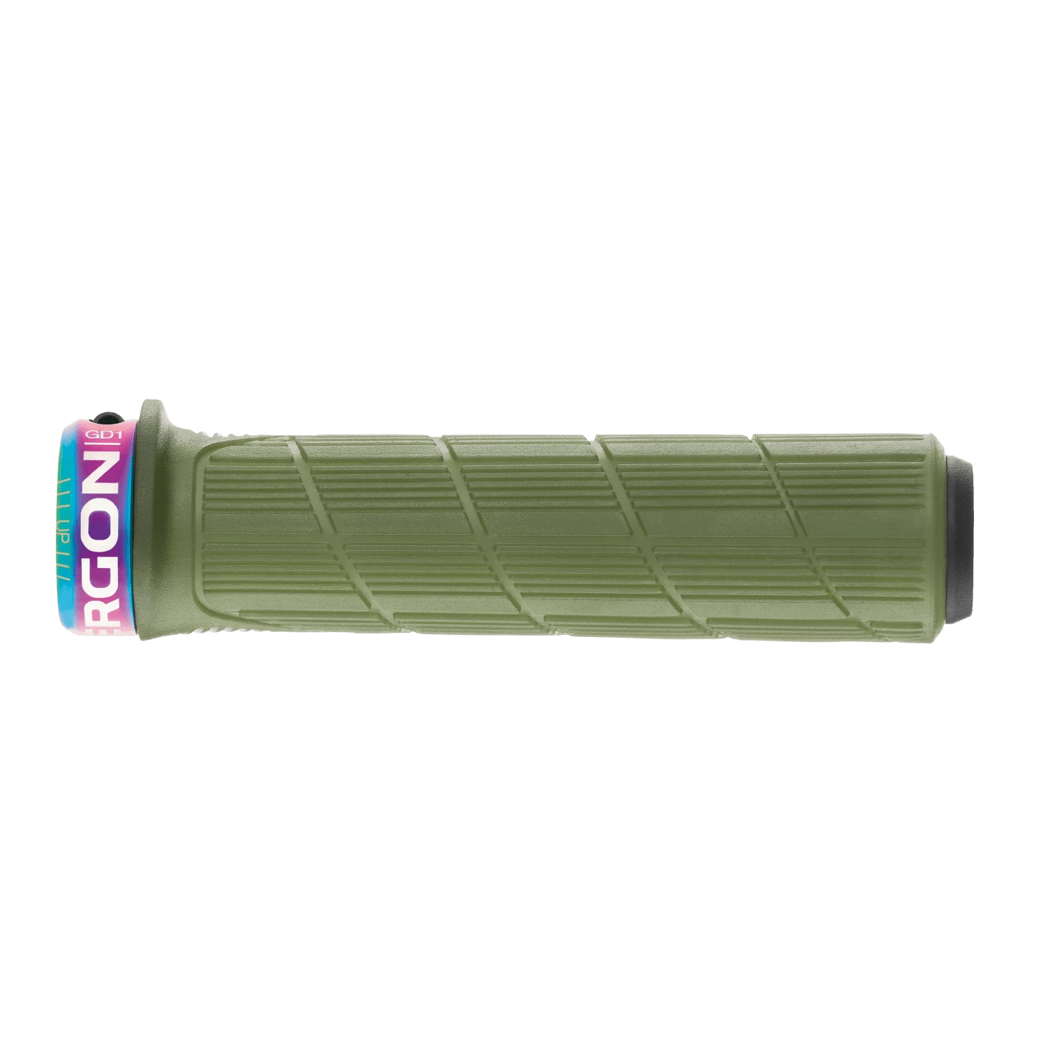 ERGON Poignées GD1 EVO Factory - Vert Mousse Gelé / Oil-Slick 4 ERGON Poignées GD1 EVO Factory - Vert Mousse Gelé / Oil-Slick – Image 2