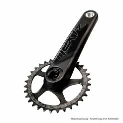 Race Face Pédalier Next R - Cinch 136 - 175mm -Magasin De Vélo 821973344720 CRANKARMS NEXT R CINCH 136 175MM BLACK