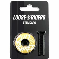 LOOSE RIDERS Stem Cap Shred - Or -Magasin De Vélo 8612 2b