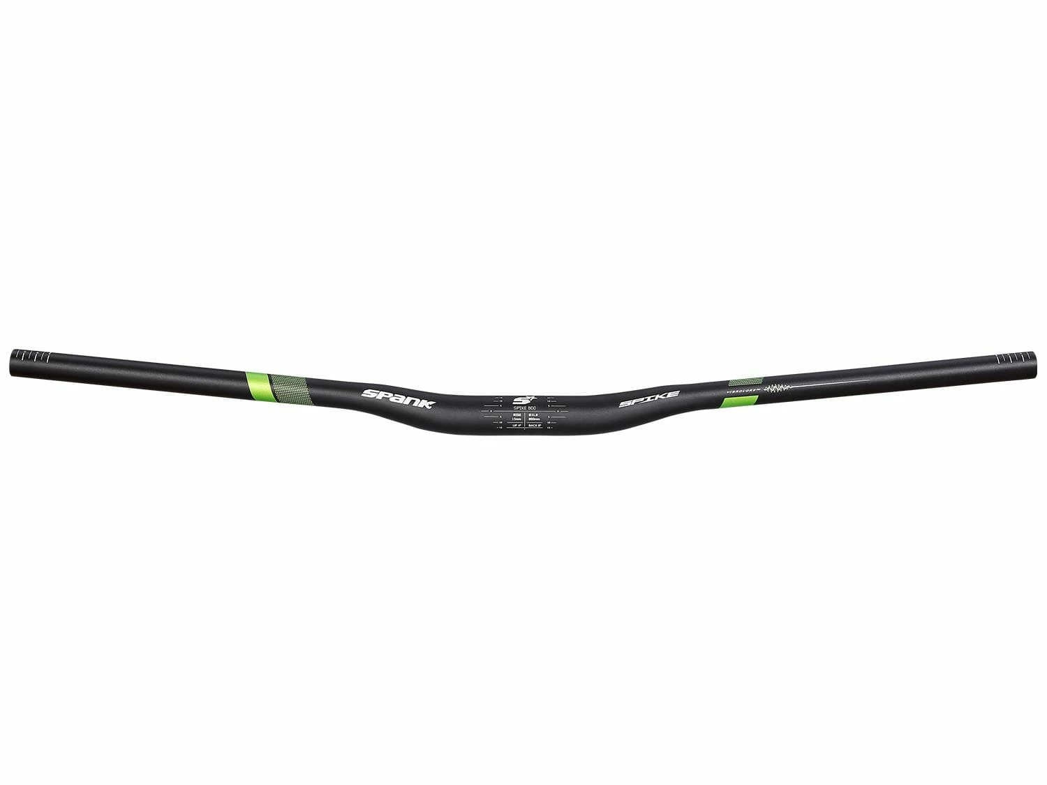SPANK Spike 800 Race VIBRO CORE XGT 800 Mm 31.8 Mm - Noir/vert 3 SPANK Spike 800 Race VIBRO CORE XGT 800 Mm 31.8 Mm - Noir/vert