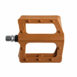 BLB Brick Lane Bikes Pédales Flatliner Roar - Marron