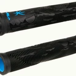 ODI Grips Hucker Signature BMX Grips Sans Flasque - Noir/bleu