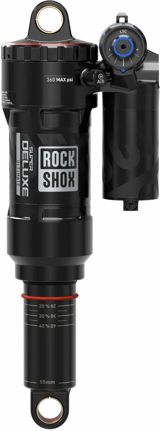 Rock-shox Super Deluxe Ultimate Debon Air+ RC2T, 230x60 Mm Standard/Standard - Noir 6 Rock-shox Super Deluxe Ultimate Debon Air+ RC2T, 230x60 Mm Standard/Standard - Noir – Image 4
