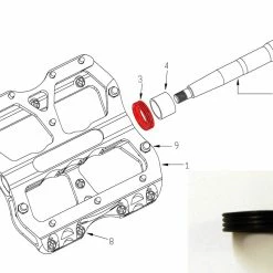 Reverse Caoutchouc D'arrêt D'essieu Pour La Pédale Escape