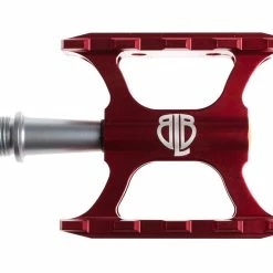 BLB Brick Lane Bikes Pédales De Piste - Rouge